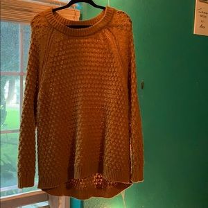 Oversized knit sweater